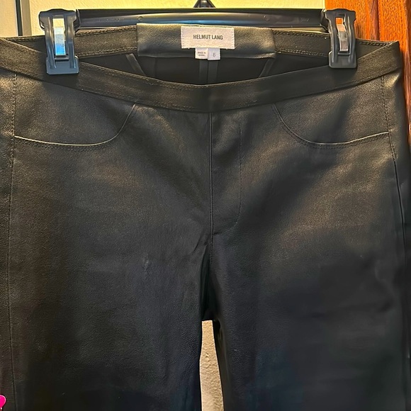 HELMUT LANG
Lamb Leather Skinny Leg Pants - Picture 2 of 13